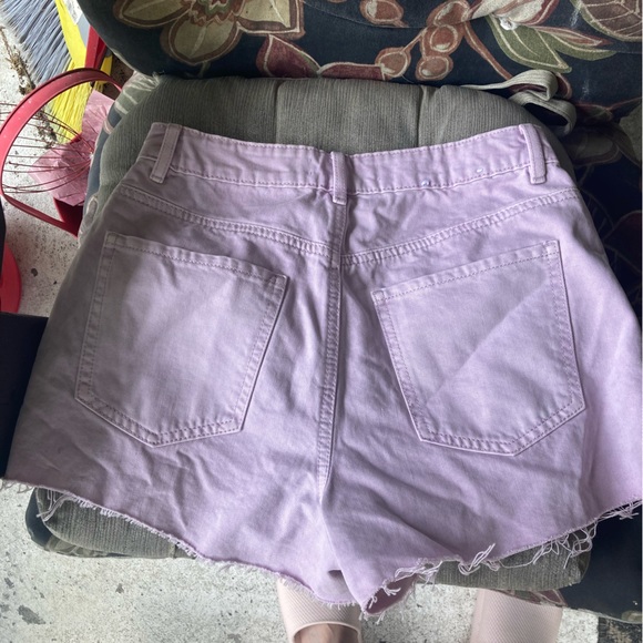 New without tag Garage festival high waisted shorts size 3 light pink - Picture 2 of 3